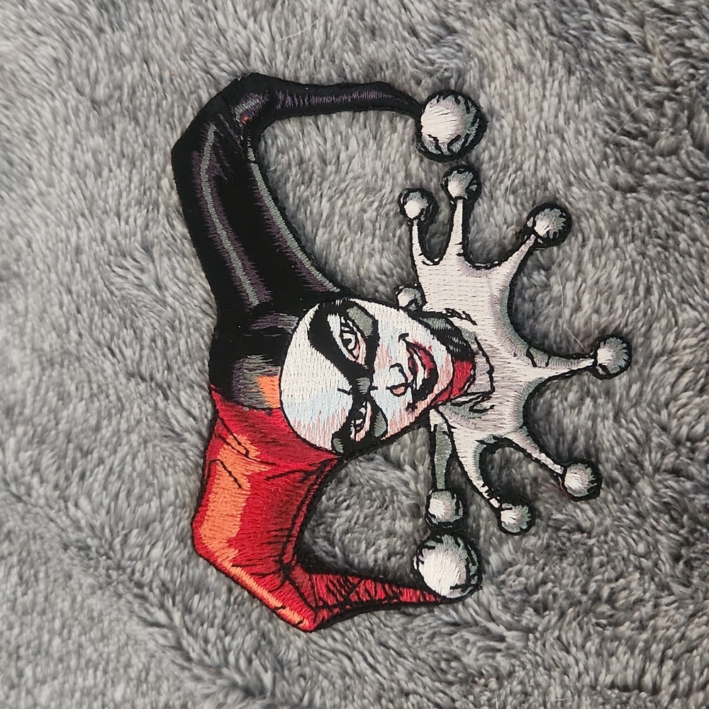 Harley Quinn iron on patch